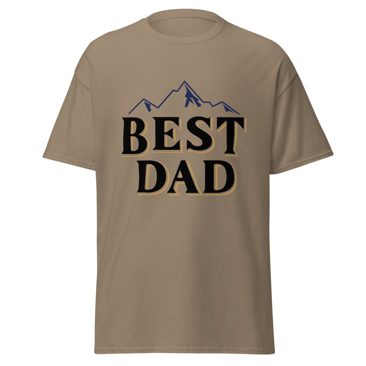 Unique Personalized Best Dad Mountains Shirt Customized Gifts for Men by Groovy Guy