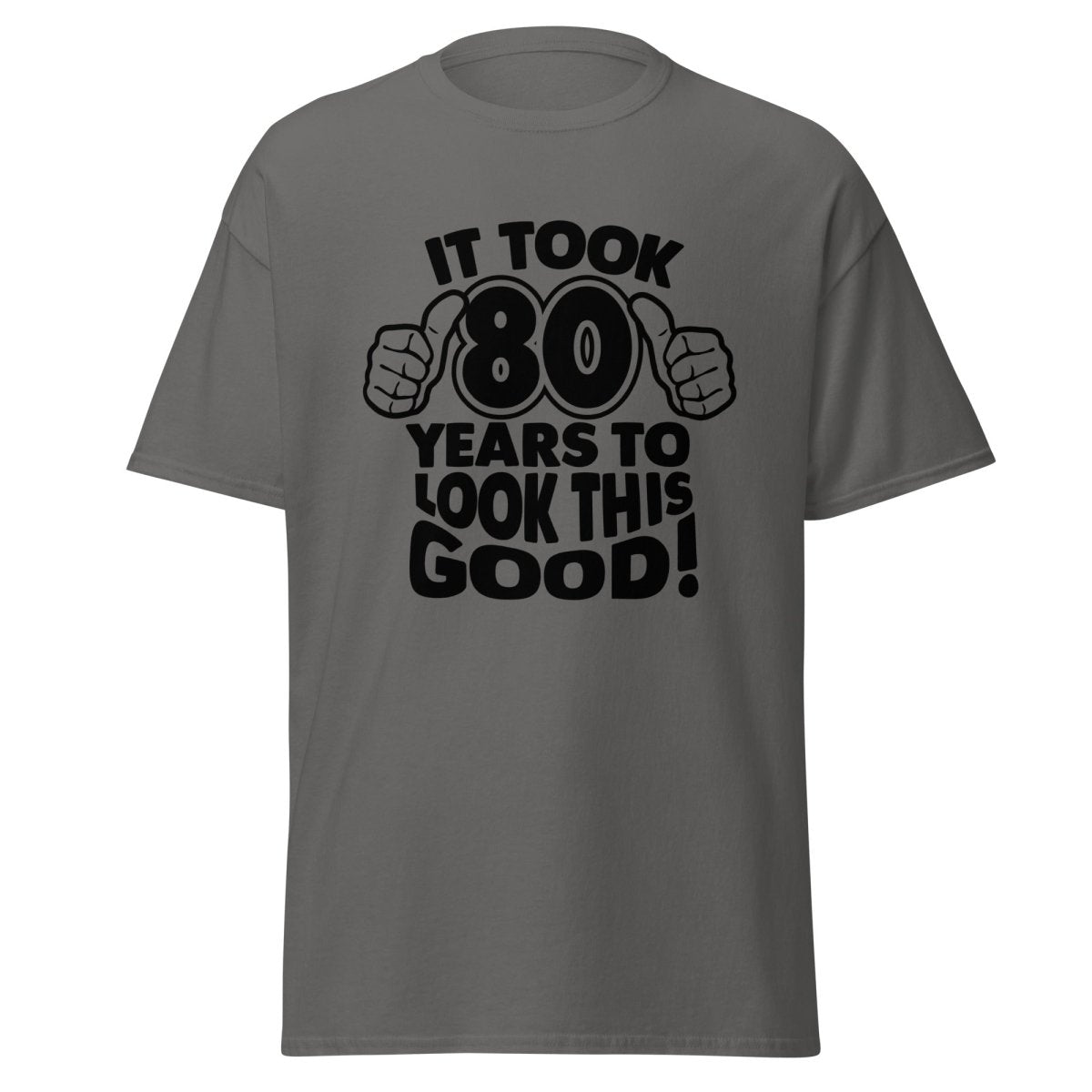 Unique Personalized 80th Birthday Shirt Customized Gifts for Men by Groovy Guy