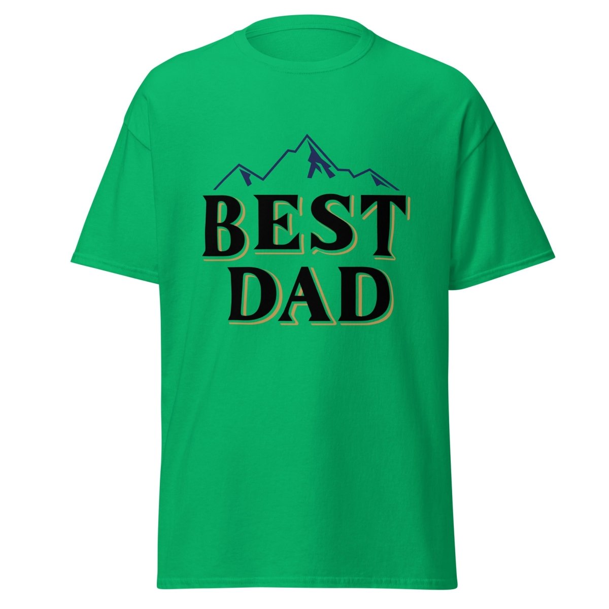 Unique Personalized Best Dad Mountains Shirt Customized Gifts for Men by Groovy Guy