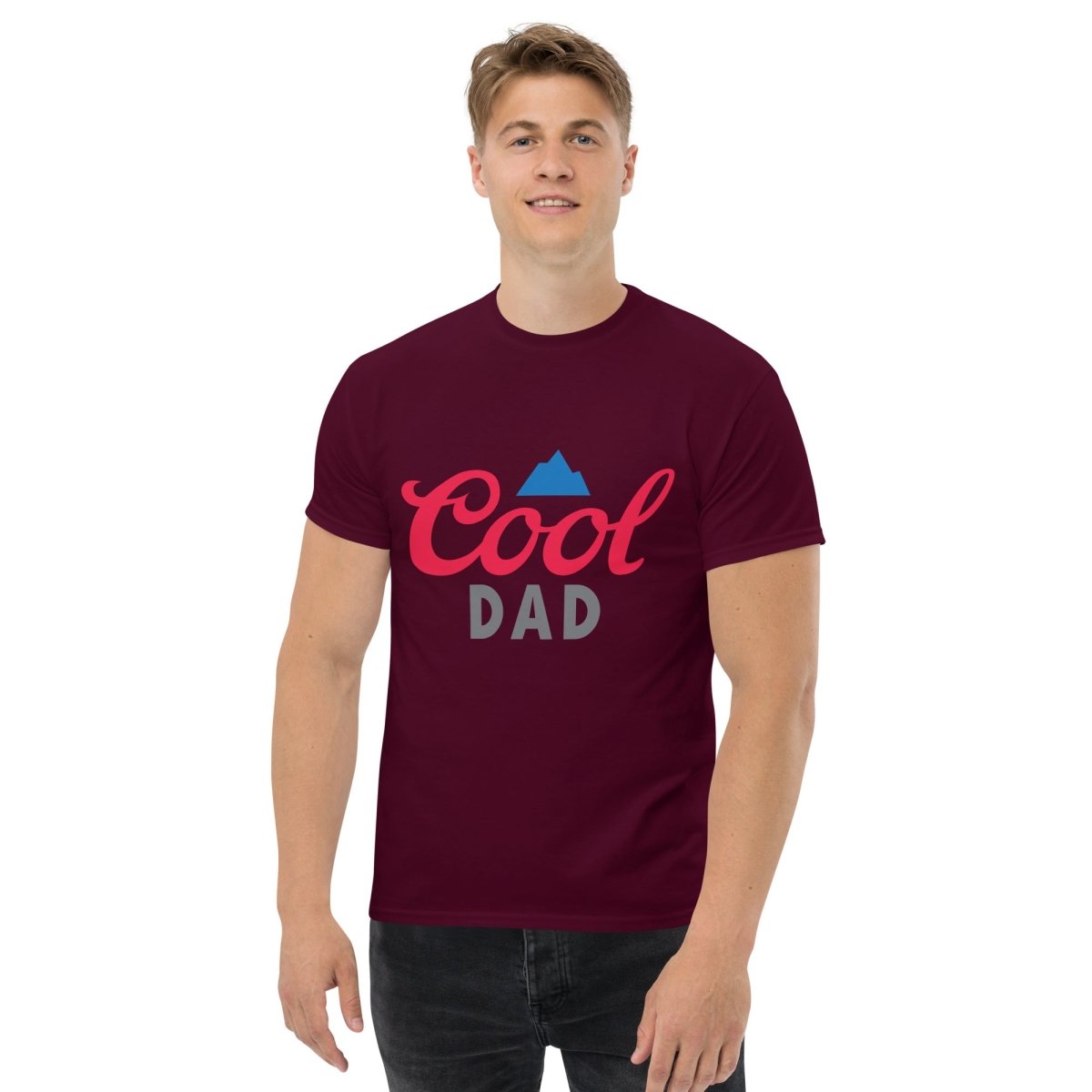 Unique Personalized Cool Dad Cold Mountains T-Shirt Customized Gifts for Men by Groovy Guy