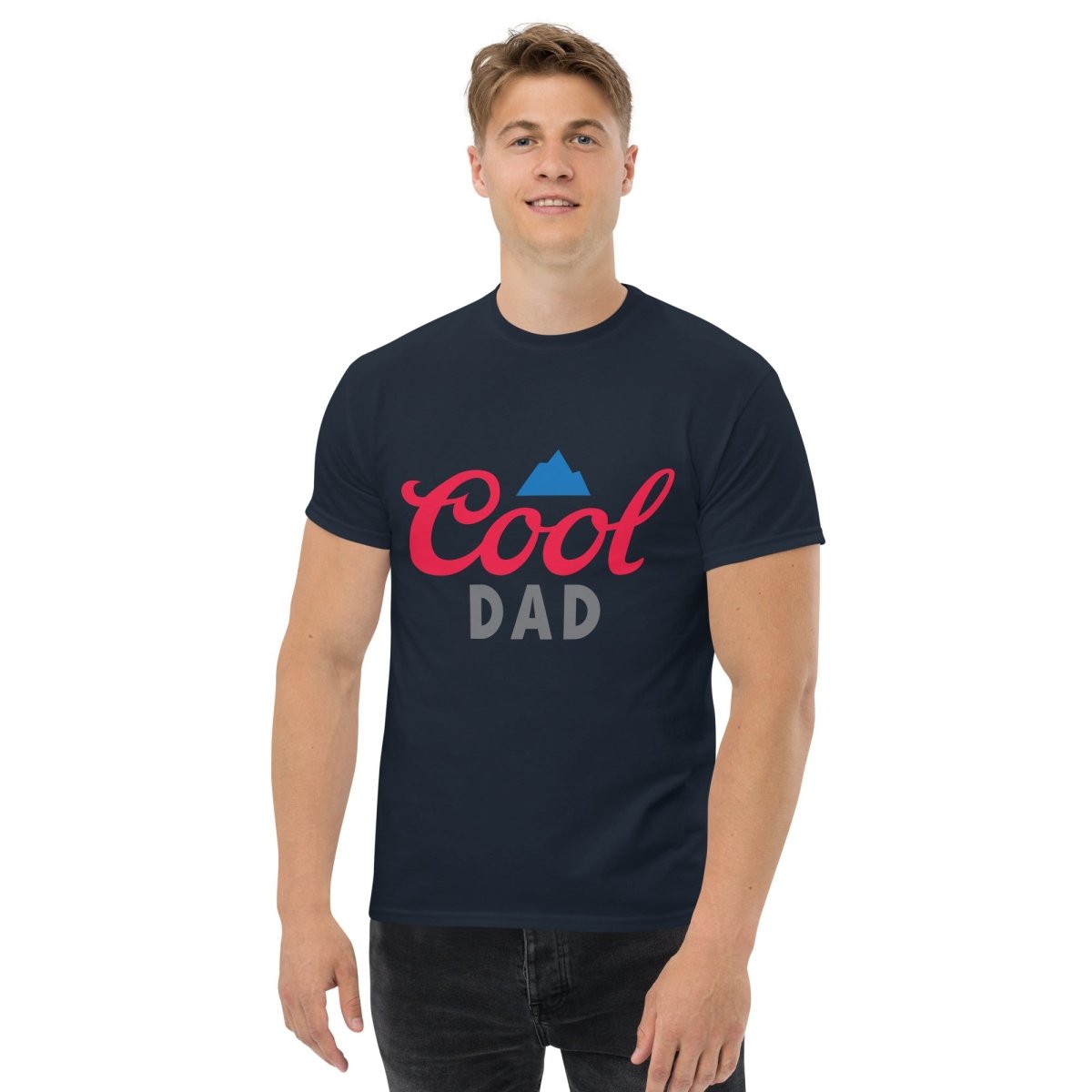 Unique Personalized Cool Dad Cold Mountains T-Shirt Customized Gifts for Men by Groovy Guy