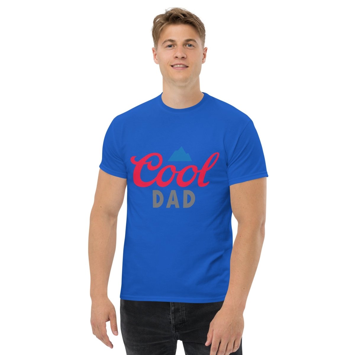 Unique Personalized Cool Dad Cold Mountains T-Shirt Customized Gifts for Men by Groovy Guy