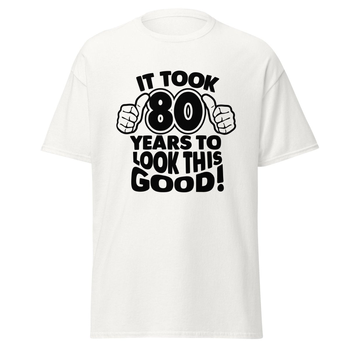 Unique Personalized 80th Birthday Shirt Customized Gifts for Men by Groovy Guy