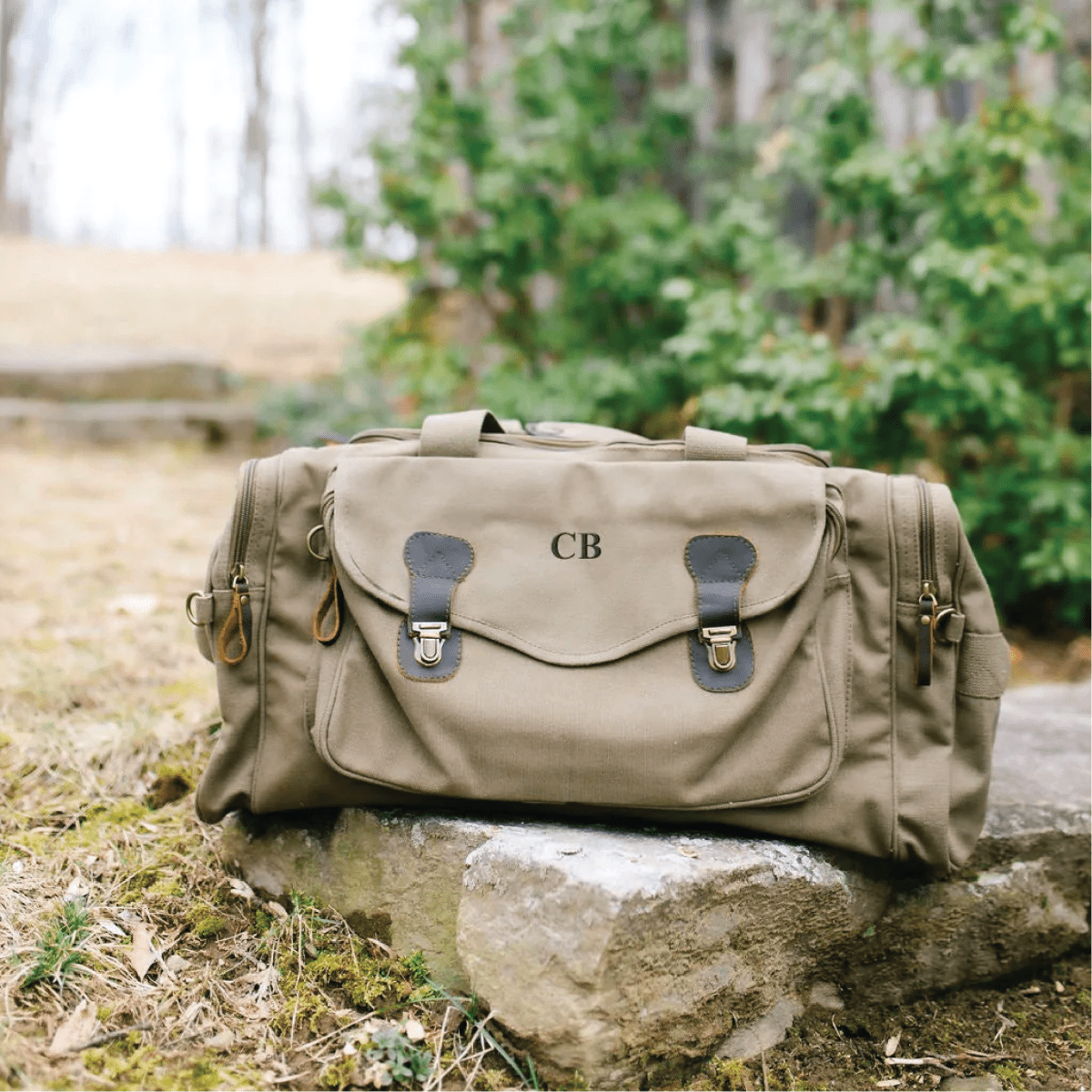 Unique Personalized Sentimental Personalized Duffle Bag Customized Fathers Day Gifts for Men by Groovy Guy