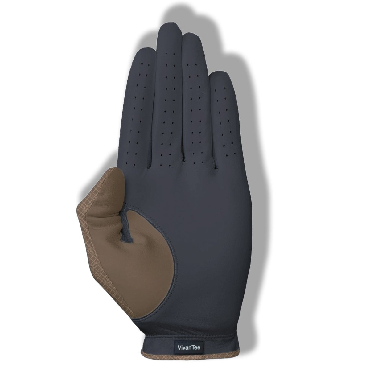 Unique Personalized Midnight Midtown | Men's Navy Blue Golf Glove Customized Men Sized Golf Gloves Gifts for Men by Groovy Guy