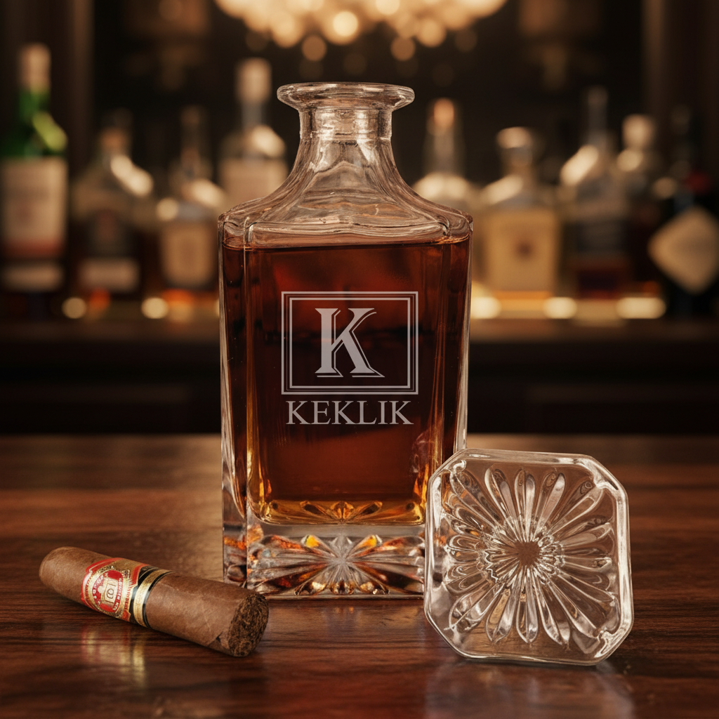 Sentimental Spirits Custom Decanter