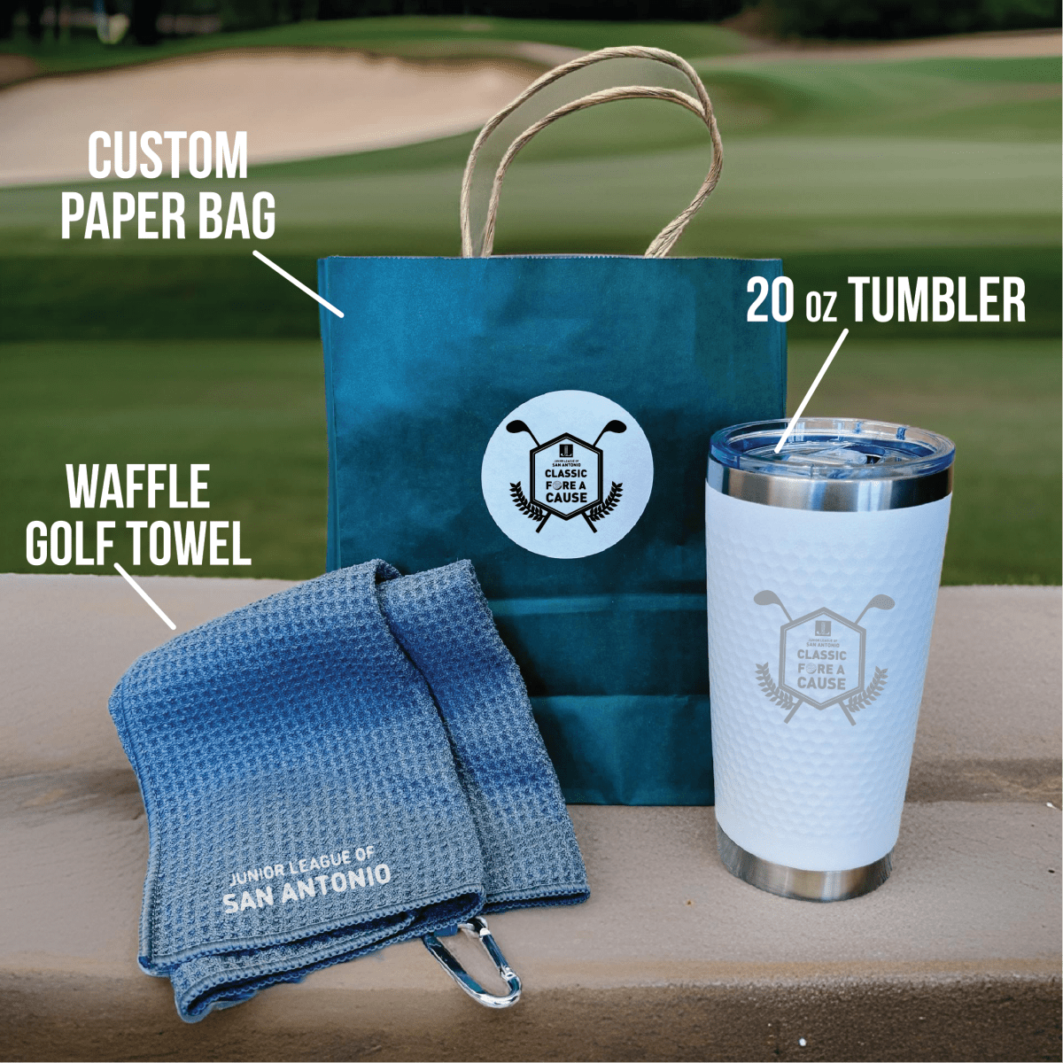 Unique Personalized Golfer's Swag Customized Golf Accessory Sets Gifts for Men by Groovy Guy