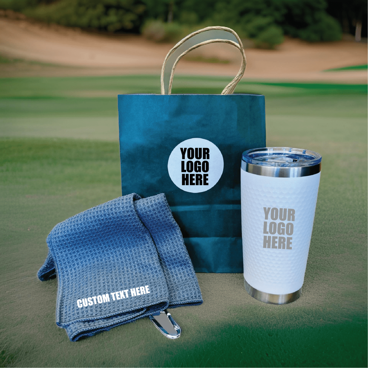Unique Personalized Golfer's Swag Customized Golf Accessory Sets Gifts for Men by Groovy Guy