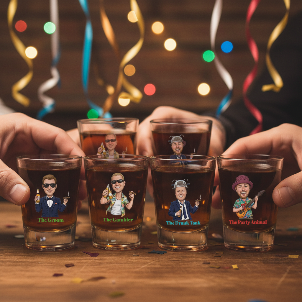 Wild Party Shot Glass