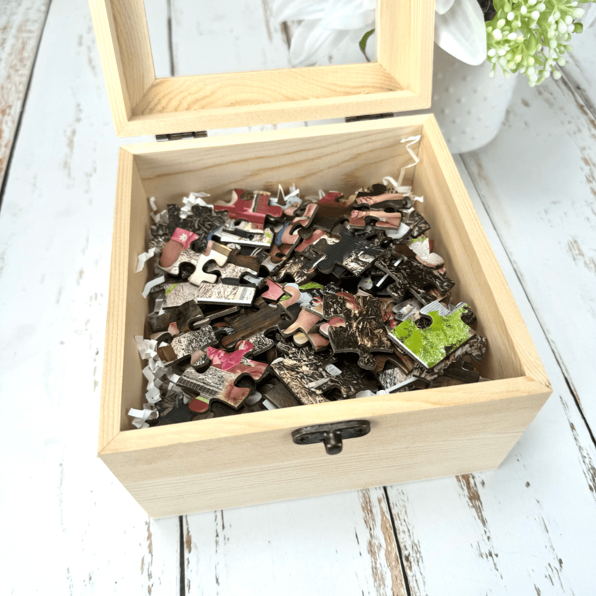 Unique Personalized Cherished Memories Photo Puzzle Customized Anniversary Gifts for Men by Groovy Guy