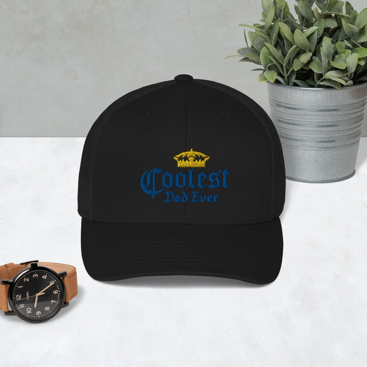 Unique Personalized Coolest Dad Ever Cap Customized Gifts for Men by Groovy Guy