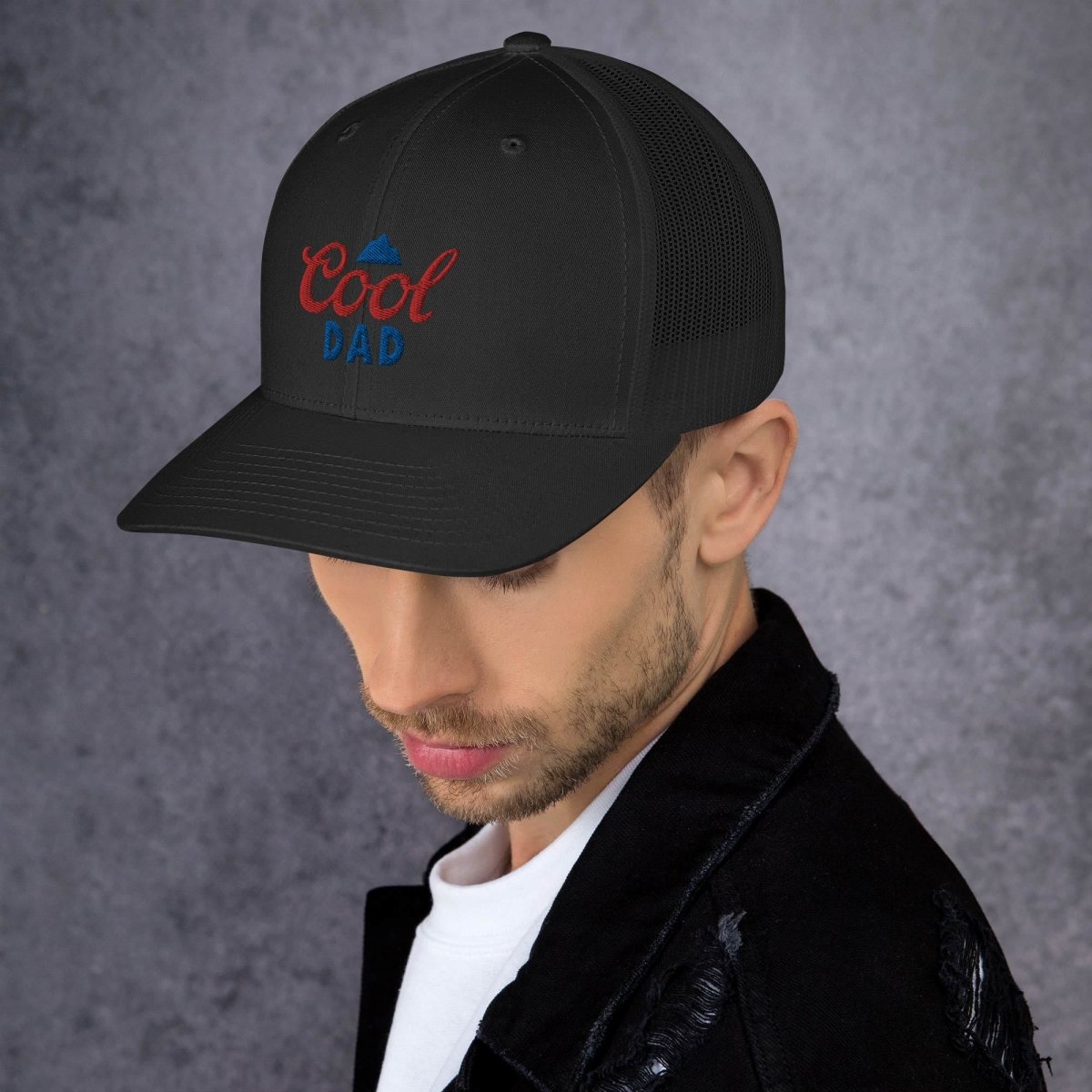 Unique Personalized Cool Dad Mountains Hat Customized Gifts for Men by Groovy Guy