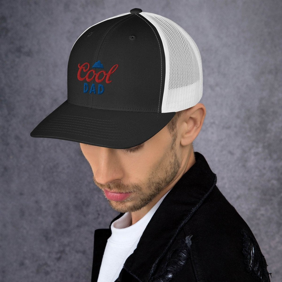 Unique Personalized Cool Dad Mountains Hat Customized Gifts for Men by Groovy Guy