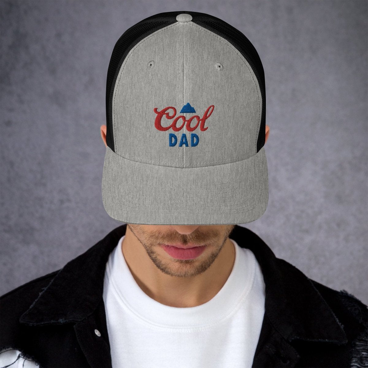 Unique Personalized Cool Dad Mountains Hat Customized Gifts for Men by Groovy Guy