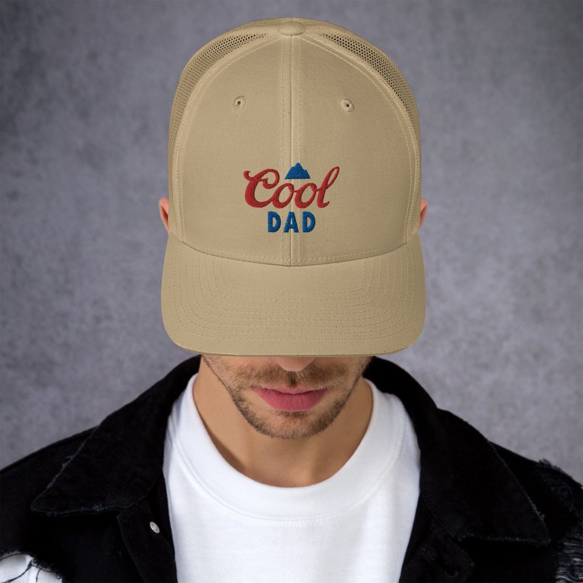 Unique Personalized Cool Dad Mountains Hat Customized Gifts for Men by Groovy Guy