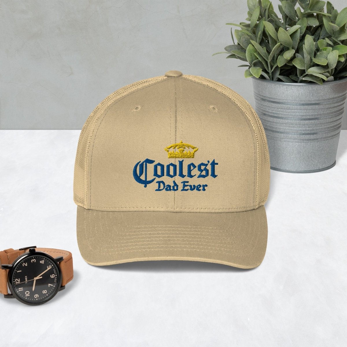 Unique Personalized Coolest Dad Ever Cap Customized Gifts for Men by Groovy Guy