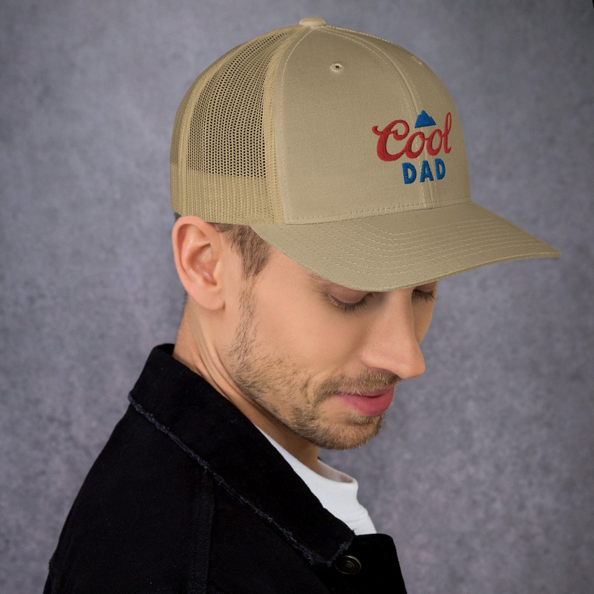 Unique Personalized Cool Dad Mountains Hat Customized Gifts for Men by Groovy Guy