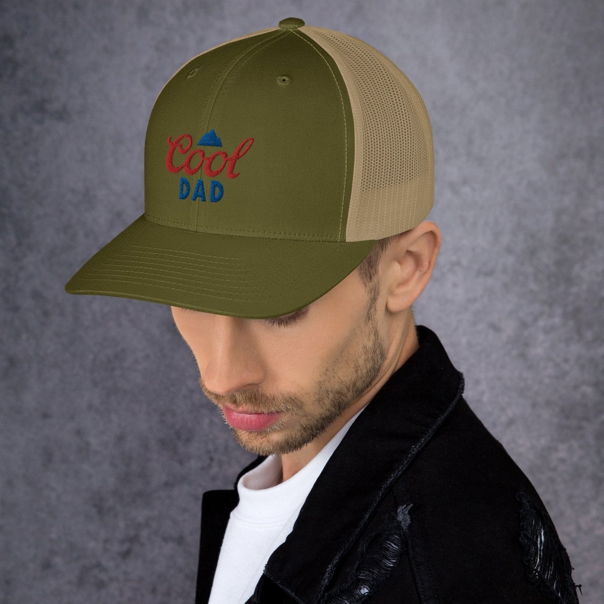 Unique Personalized Cool Dad Mountains Hat Customized Gifts for Men by Groovy Guy