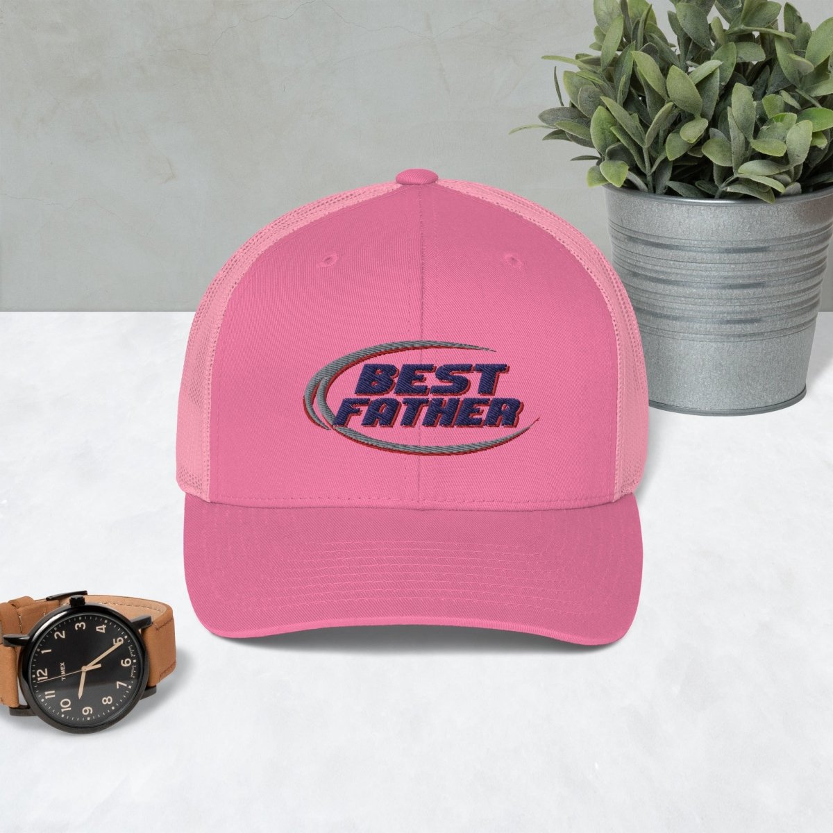 Unique Personalized Best Father Cap Customized Gifts for Men by Groovy Guy