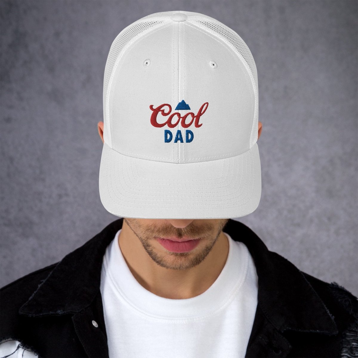 Unique Personalized Cool Dad Mountains Hat Customized Gifts for Men by Groovy Guy