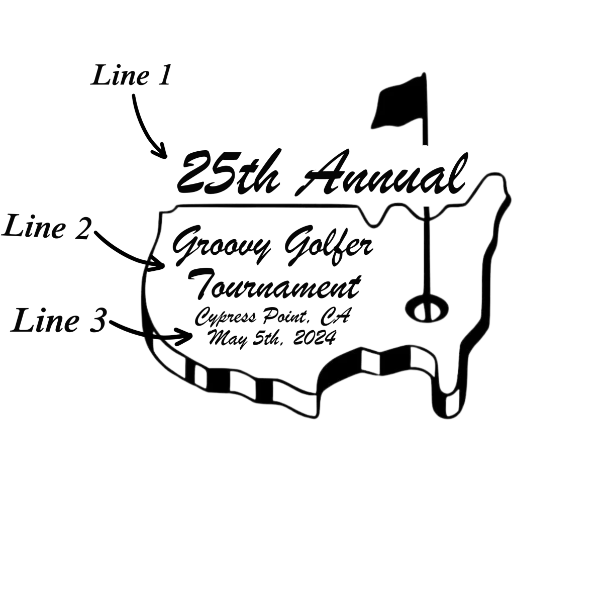 Unique Personalized Golf Outing Koozie Customized Golf Outing Gifts for Men by Groovy Guy