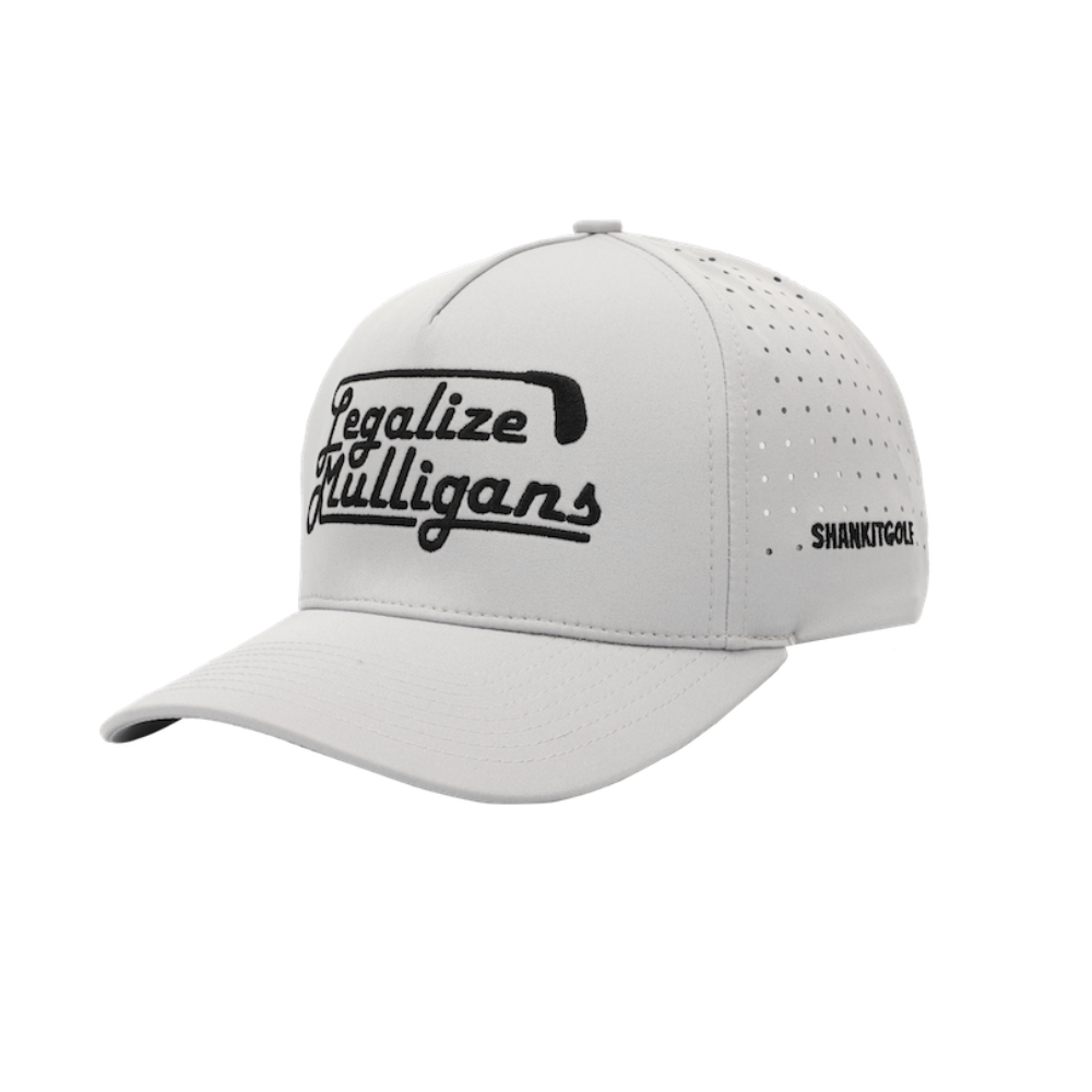 Unique Personalized Legalize Mulligans Gray Golf Hat Customized Golf Hat Gifts for Men by Groovy Guy