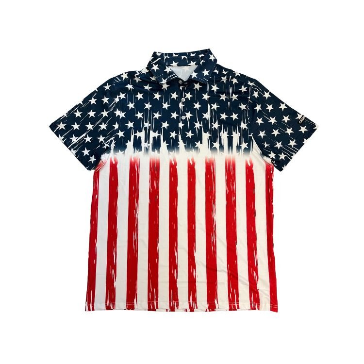 Unique Personalized USA Polo Customized Gifts for Men by Groovy Guy