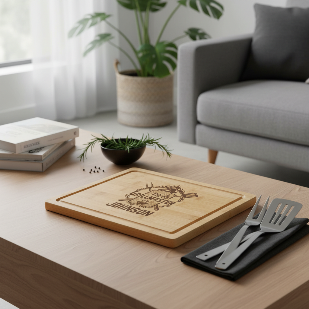 Personalized Grill Master Cutting Board