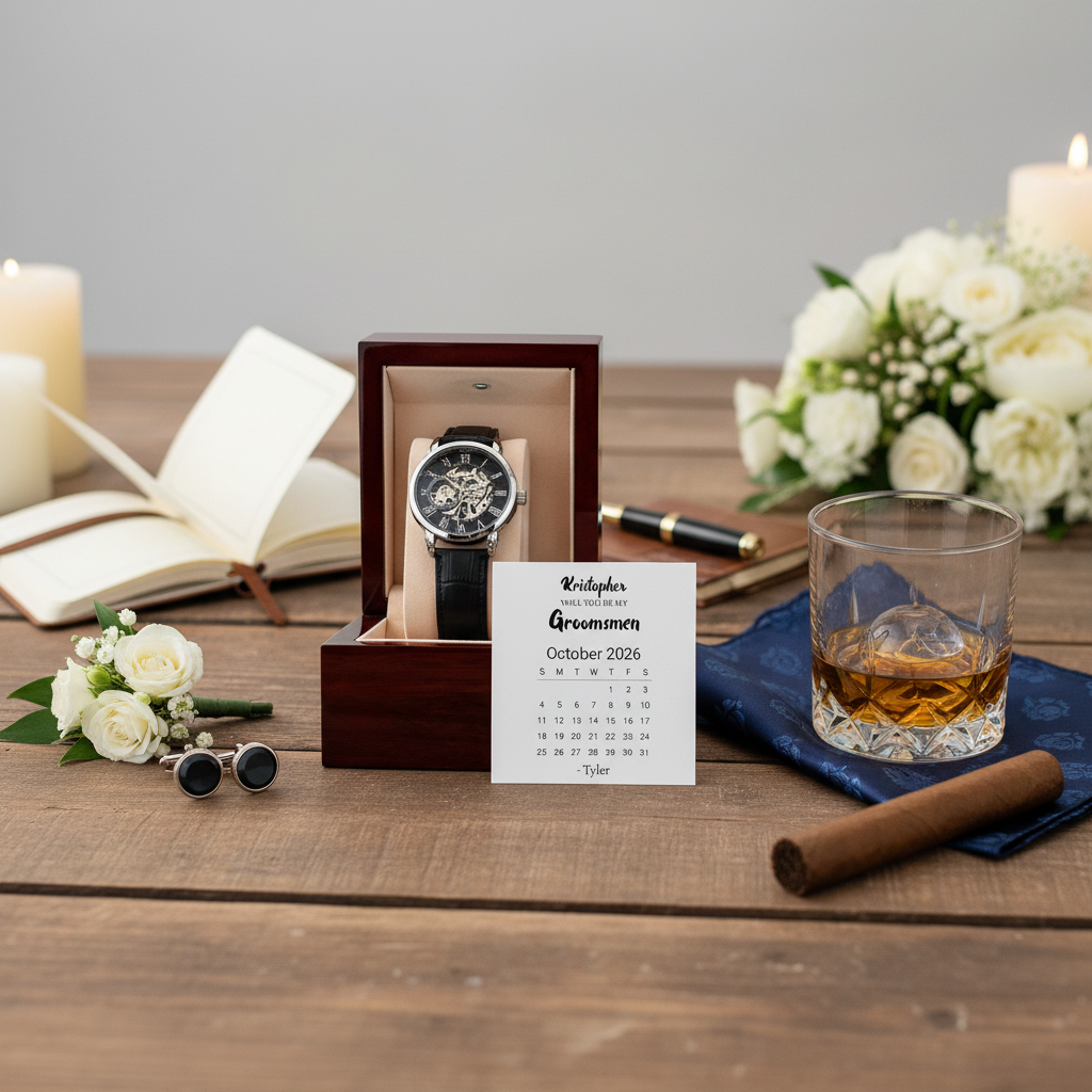 Groomsmen Proposal Watch
