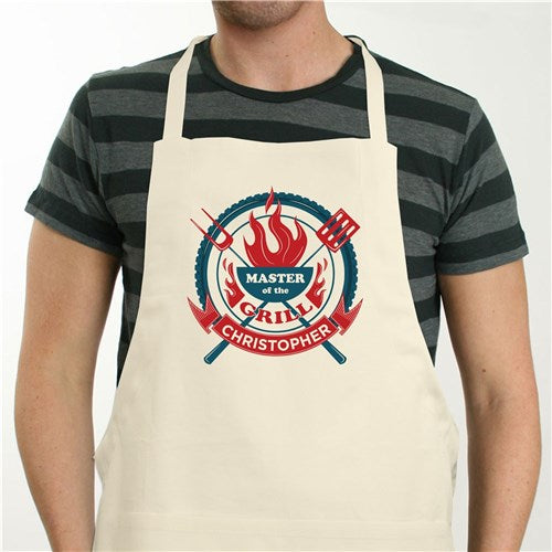 Master of the Grill Personalized Apron