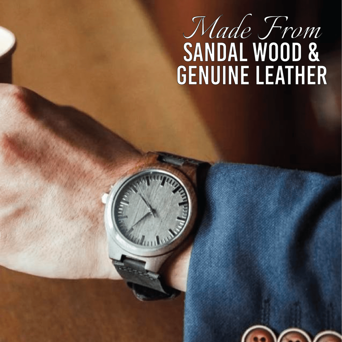 Unique Personalized Personalized Keepsake Wood Watch Customized Watches Gifts for Men by Groovy Guy