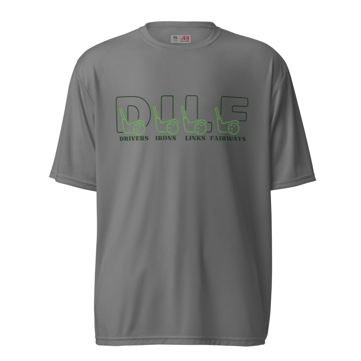 Unique Personalized Performance Golfer DILF Shirt Customized Gifts for Men by Groovy Guy