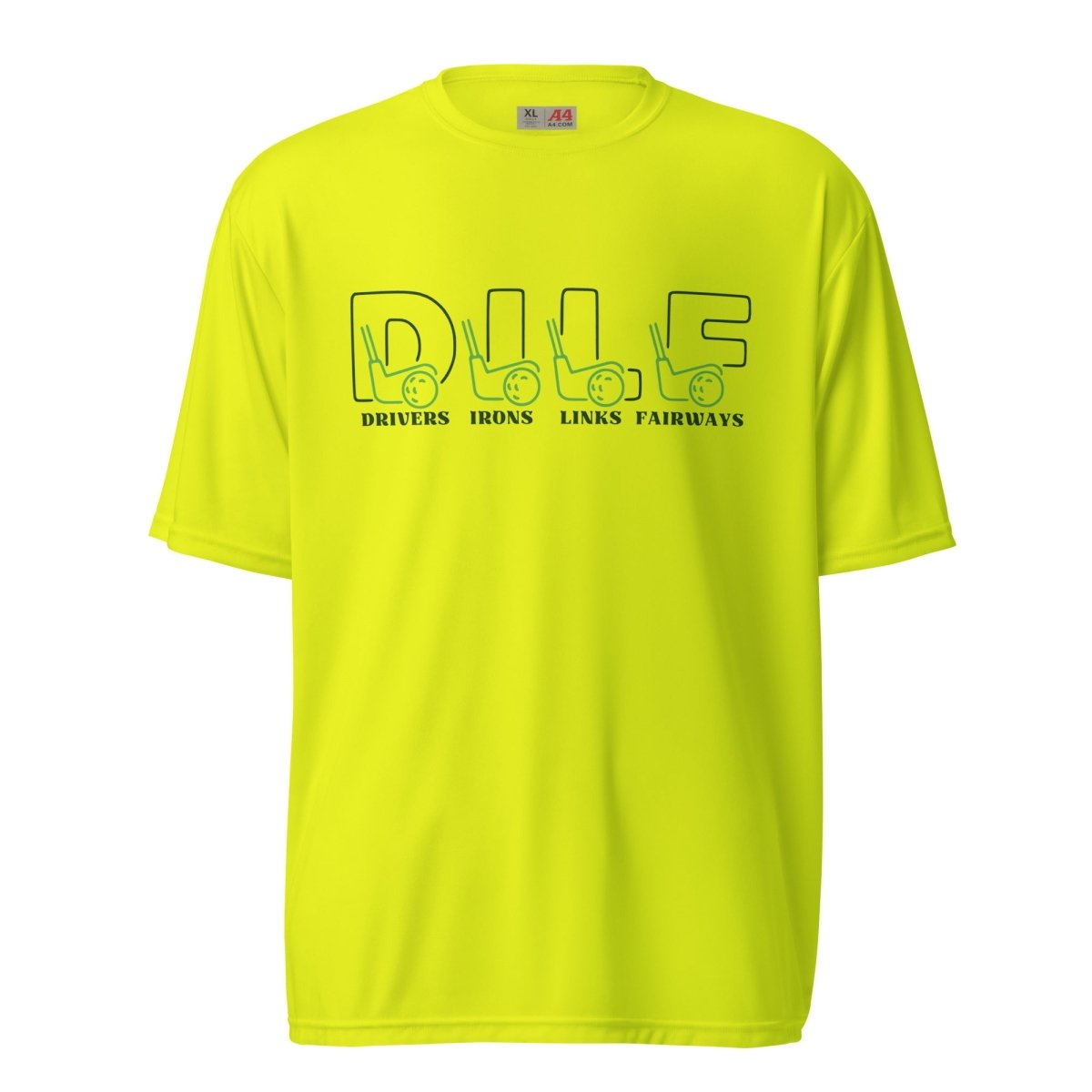 Unique Personalized Performance Golfer DILF Shirt Customized Gifts for Men by Groovy Guy