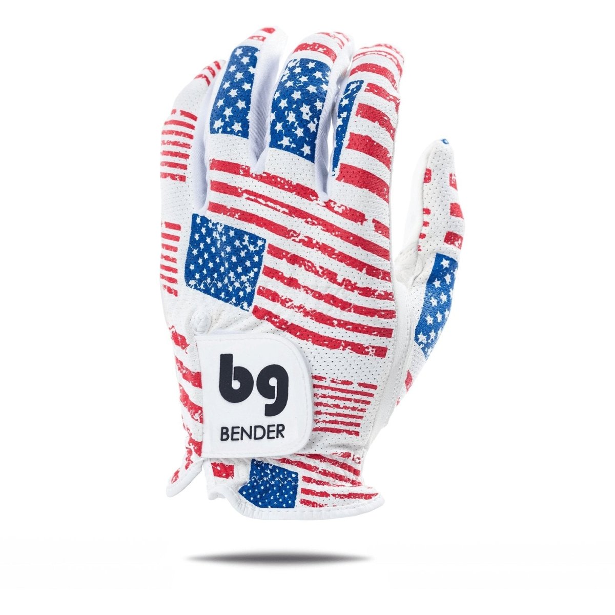 Unique Personalized USA American Flag Mesh Golf Glove Customized Golf Glove Gifts for Men by Groovy Guy