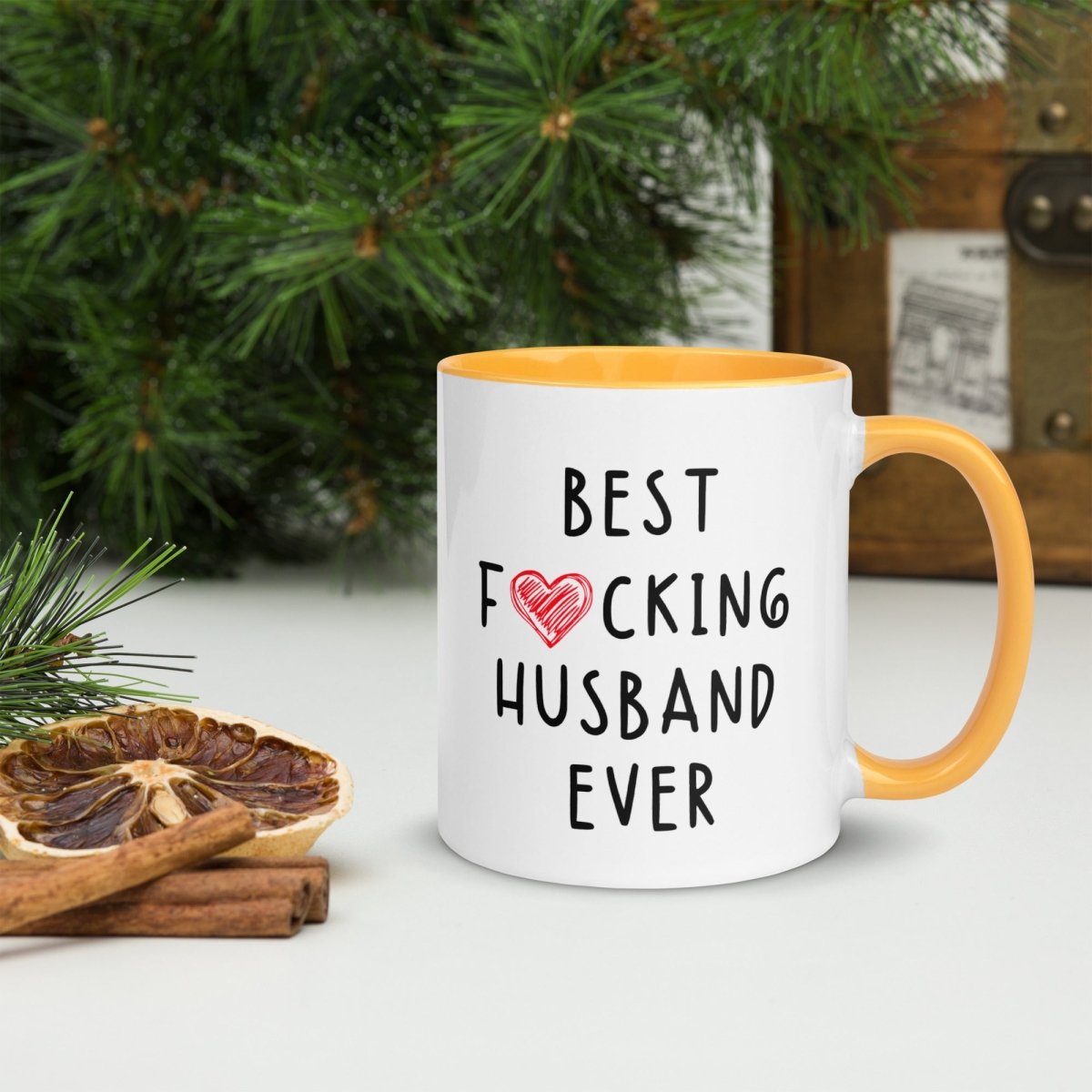 Unique Personalized Best F*ing Husband Ever Coffee Mug Customized Gifts for Men by Groovy Guy
