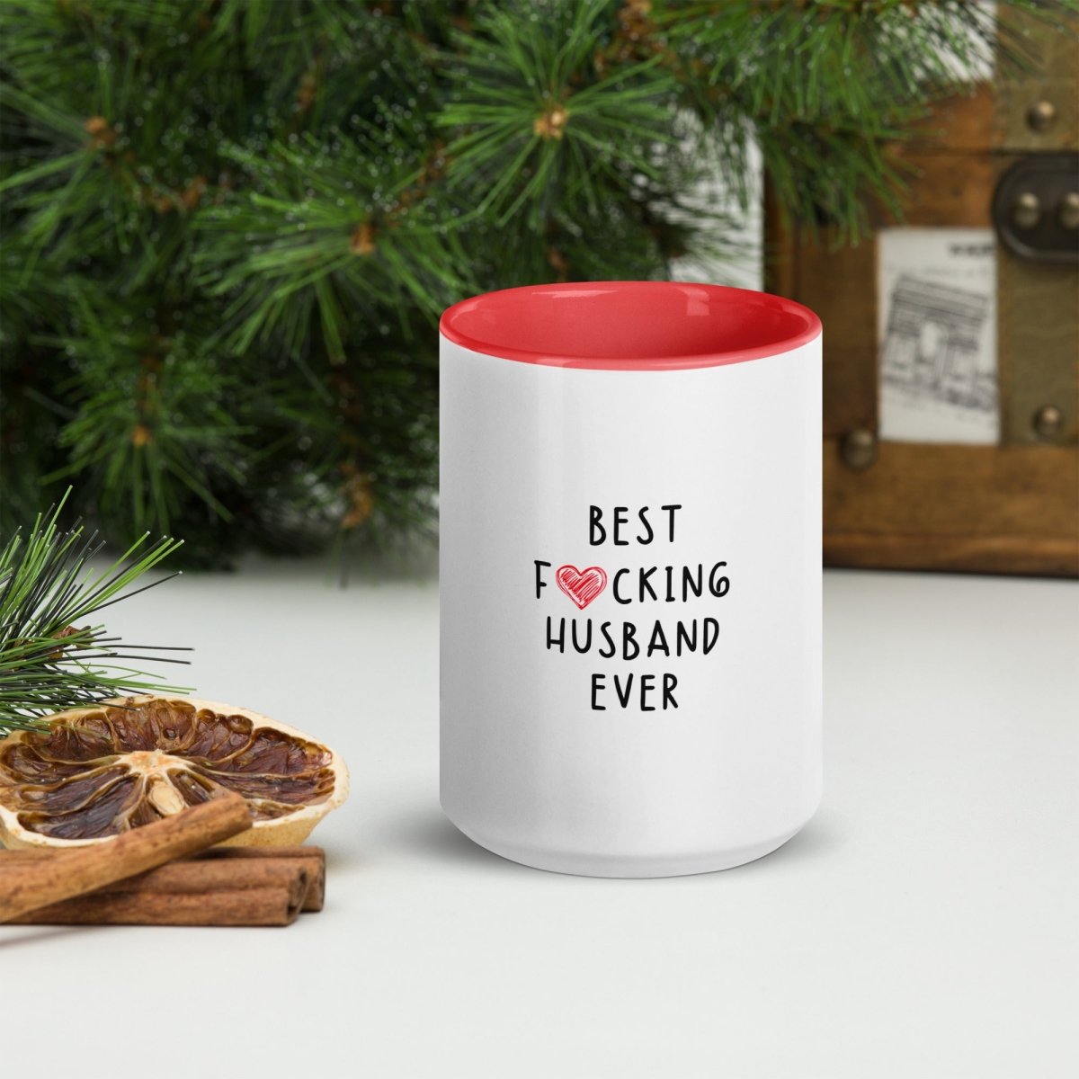 Unique Personalized Best F*ing Husband Ever Coffee Mug Customized Gifts for Men by Groovy Guy