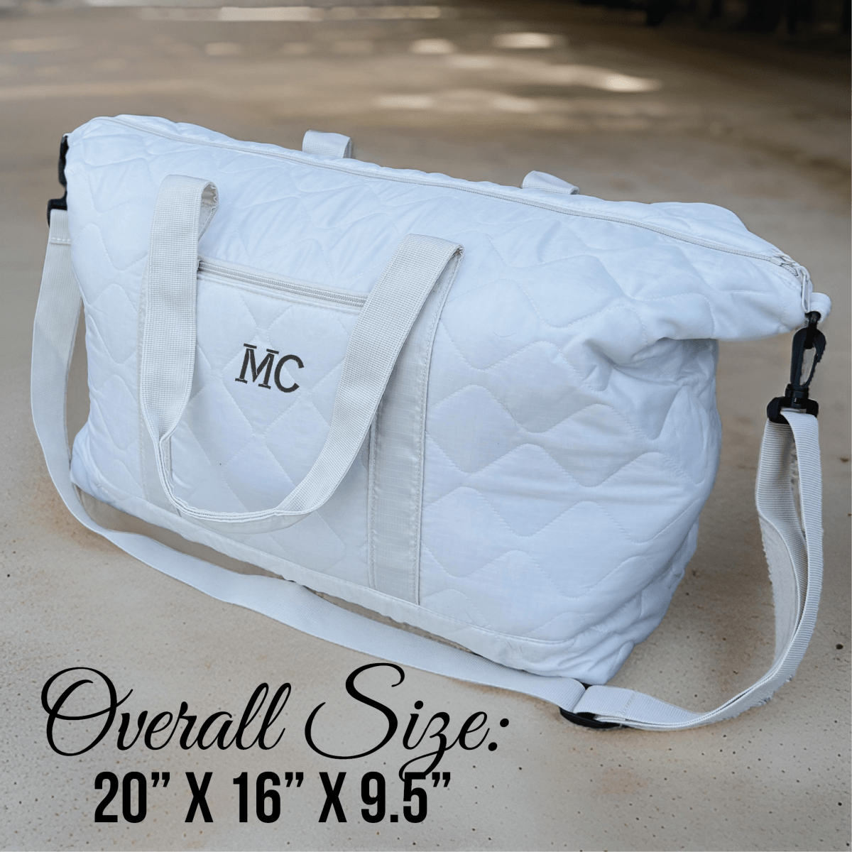 Unique Personalized Urban Monogrammed Duffle Bag Customized Duffle Bag Gifts for Men by Groovy Guy