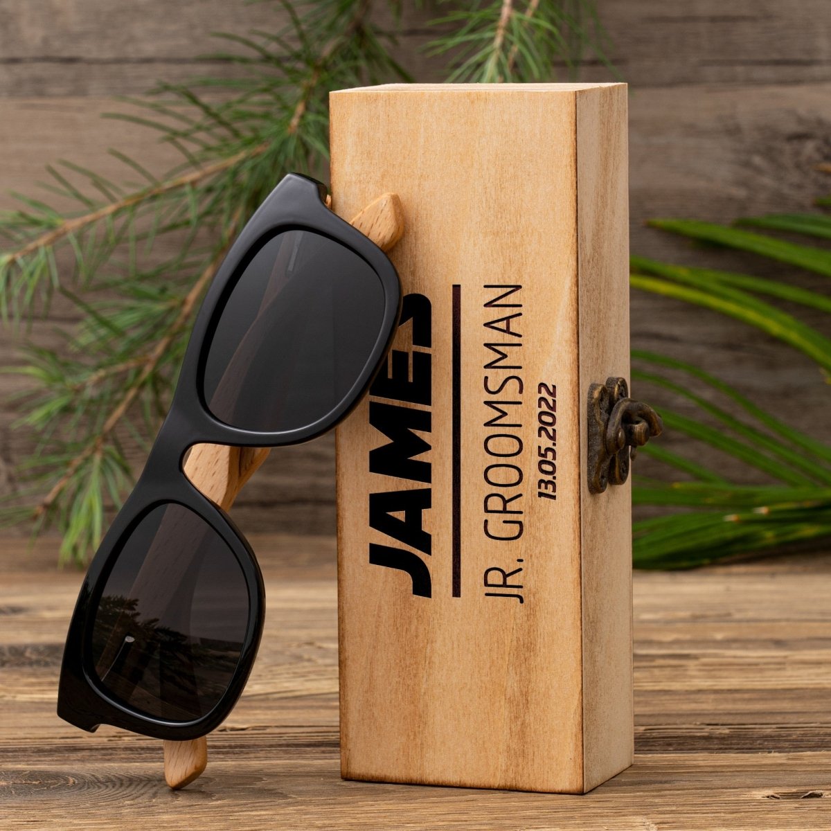 Unique Personalized Engraved Kids Sunglasses Customized Sunglasses Gifts for Men by Groovy Guy