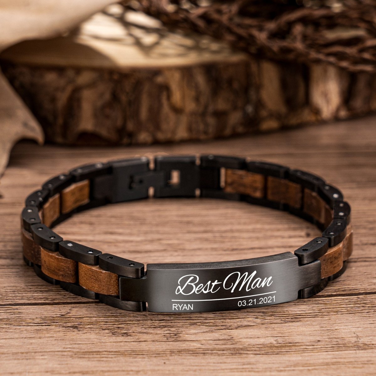 Unique Personalized Signature Style Bracelet Customized Bracelet Gifts for Men by Groovy Guy