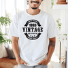 Mens White T Shirt with 1993-Vintage design