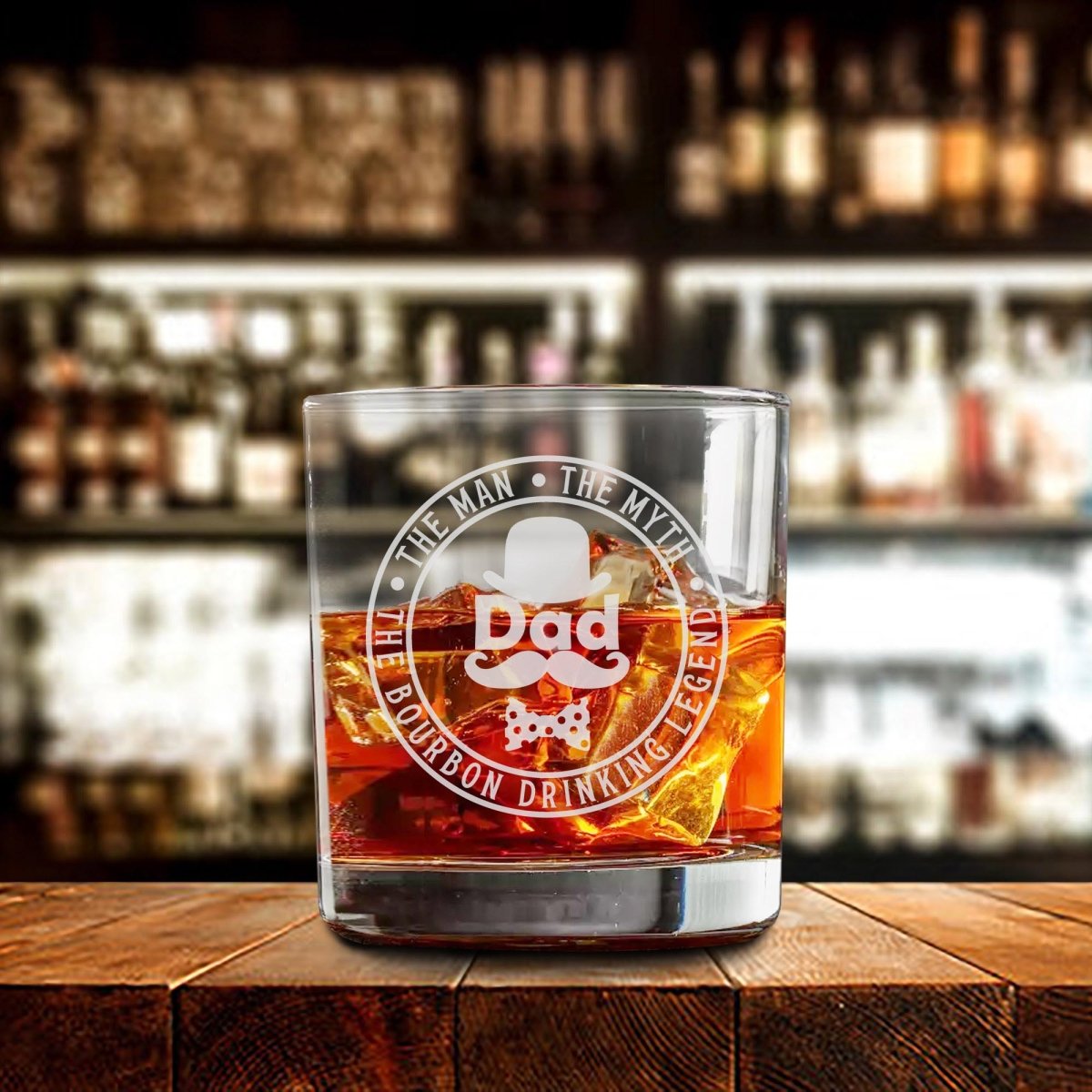 Unique Personalized Dads Drinker Customized Dad Gifts for Men by Groovy Guy