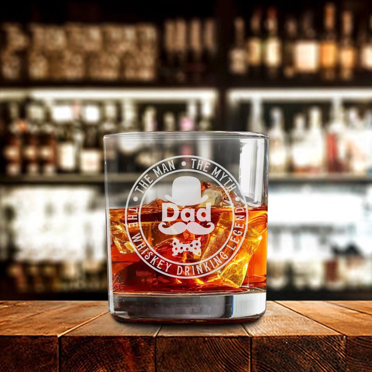 Unique Personalized Dads Drinker Customized Dad Gifts for Men by Groovy Guy