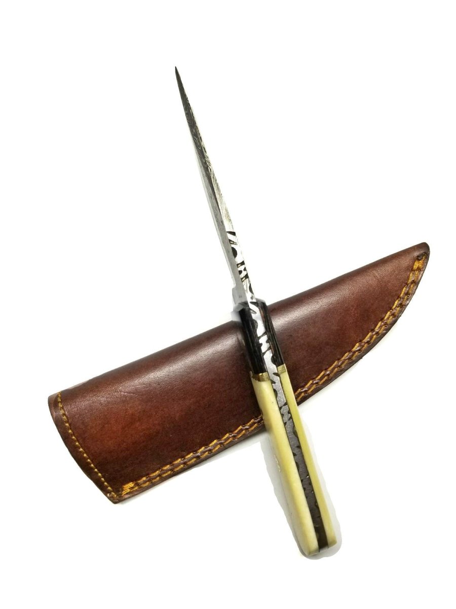 Unique Personalized Damascus Survival knife Customized Damascus Knife Gifts for Men by Groovy Guy