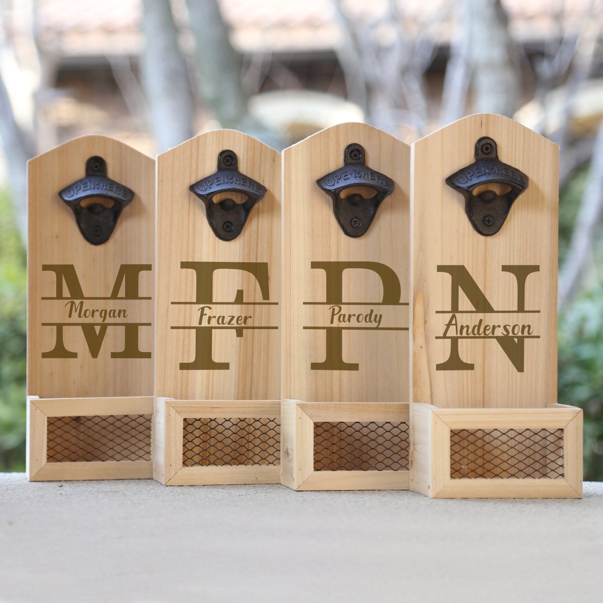 Unique Personalized The DeCapitator Customized Bottle Openers Gifts for Men by Groovy Guy