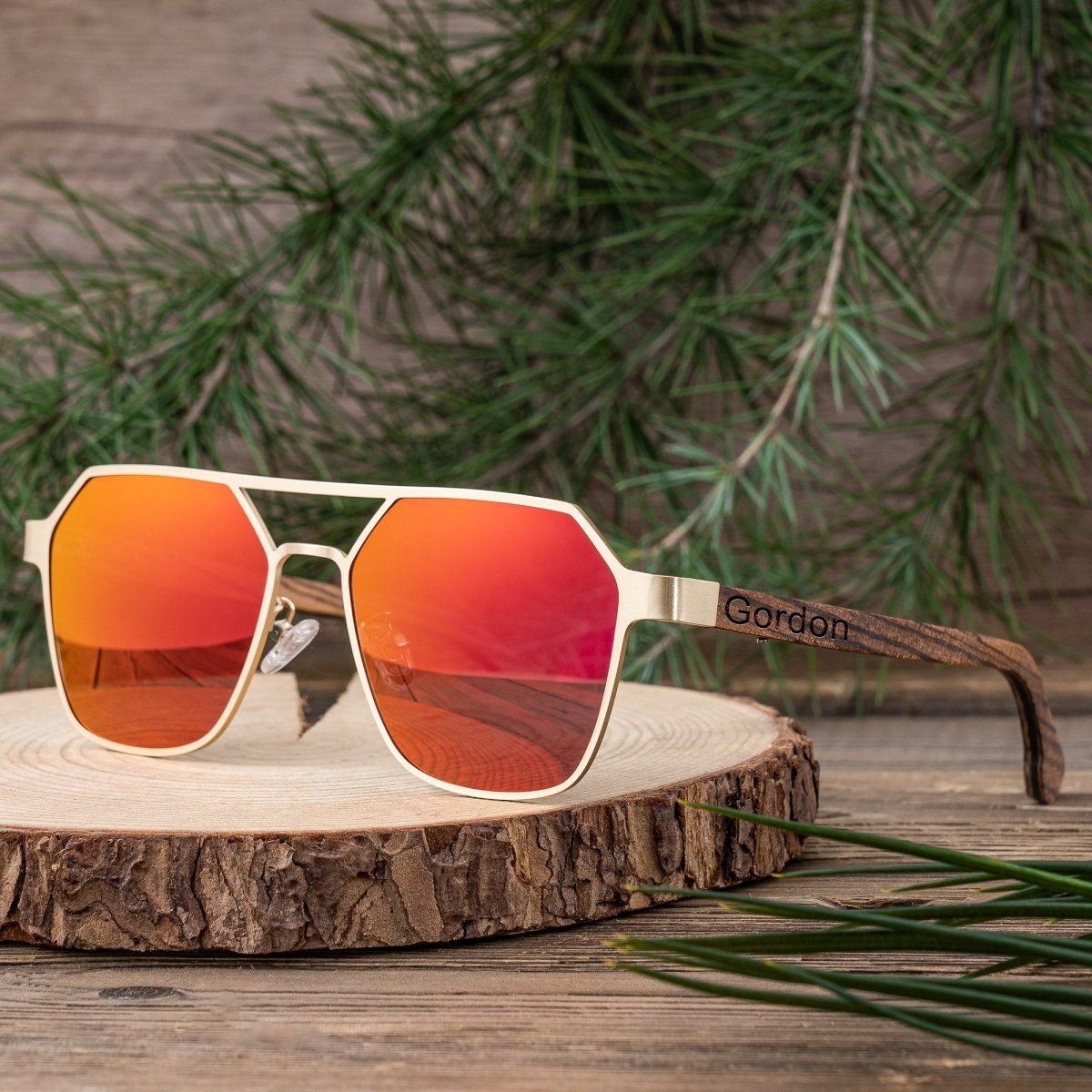 Unique Personalized The Iceman Customized Sunglasses Gifts for Men by Groovy Guy