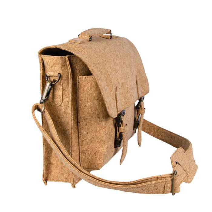 Unique Personalized Personalized Vegan Messenger Bag Customized Messenger Bag Gifts for Men by Groovy Guy