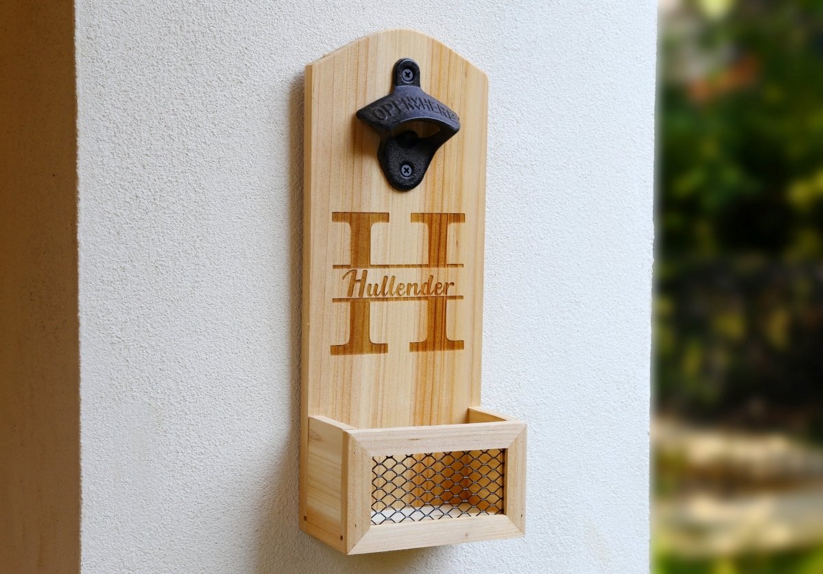 Unique Personalized The DeCapitator Customized Bottle Openers Gifts for Men by Groovy Guy