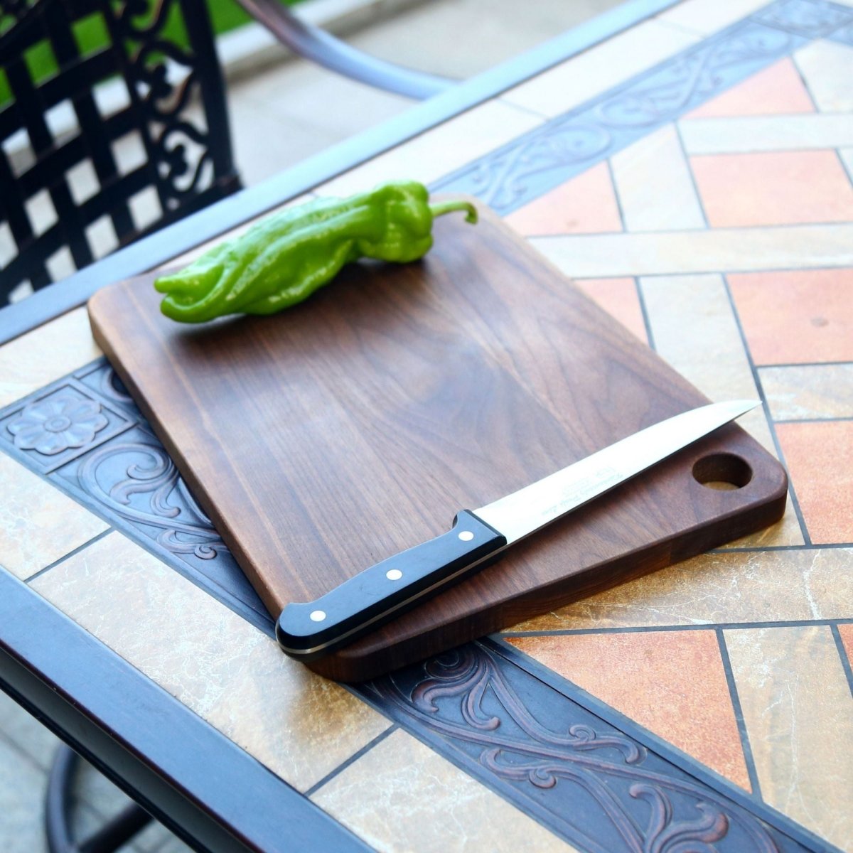Unique Personalized Wooden Family Chopping Block Customized Cutting Board Gifts for Men by Groovy Guy