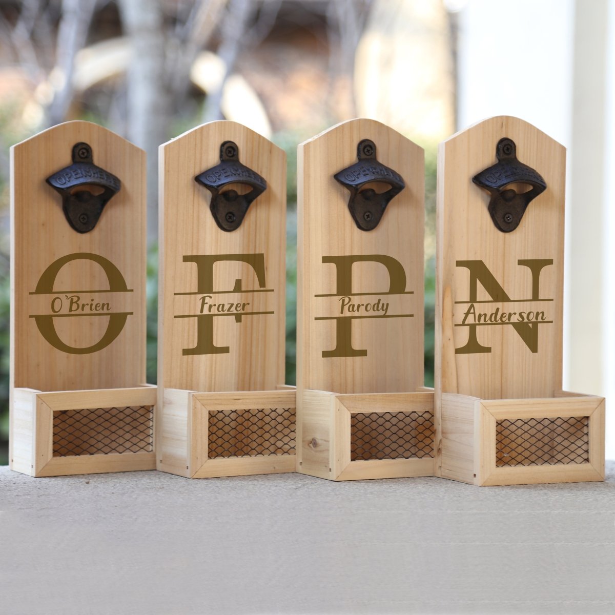 Unique Personalized The DeCapitator Customized Bottle Openers Gifts for Men by Groovy Guy