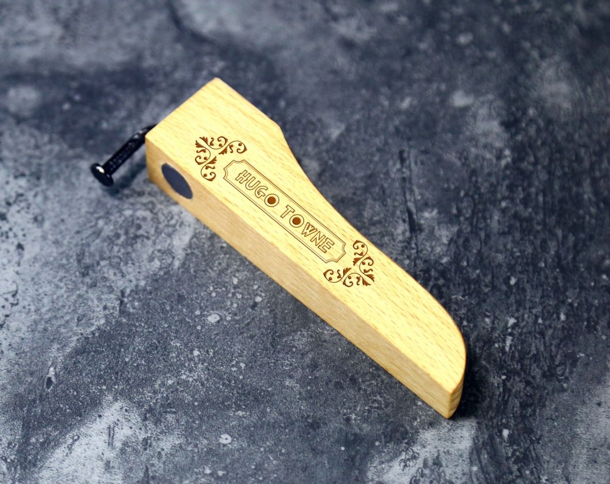 Unique Personalized Custom Wooden Bottle Opener Customized Bottle Openers Gifts for Men by Groovy Guy